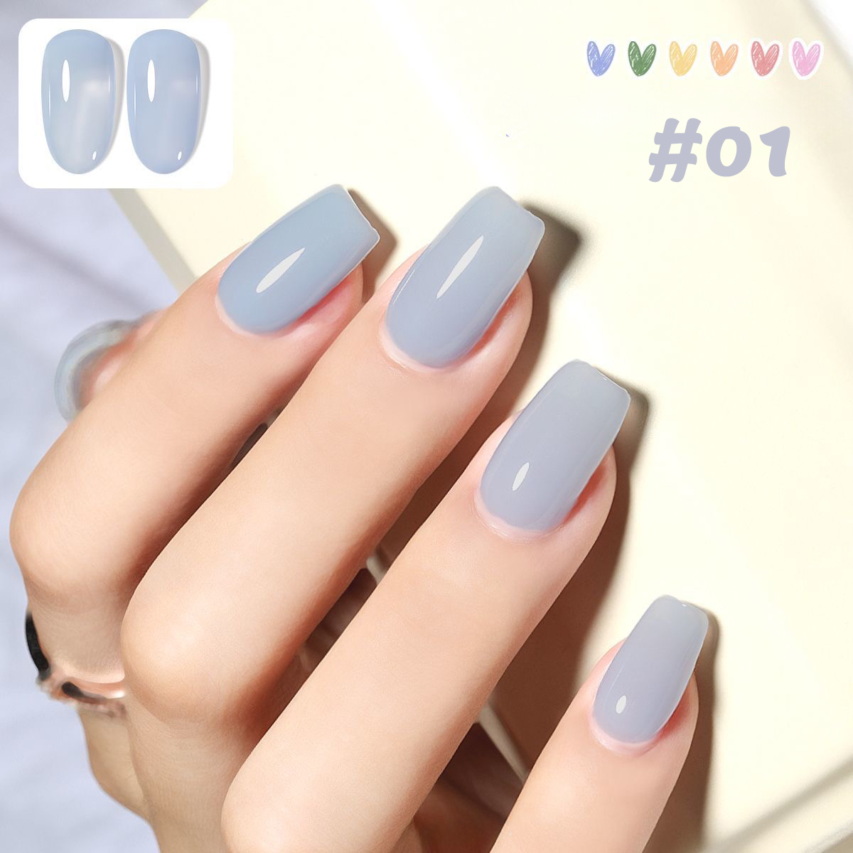 Nail Art Ice Blue - MIANEL 12ML 2026 New Summer Nail