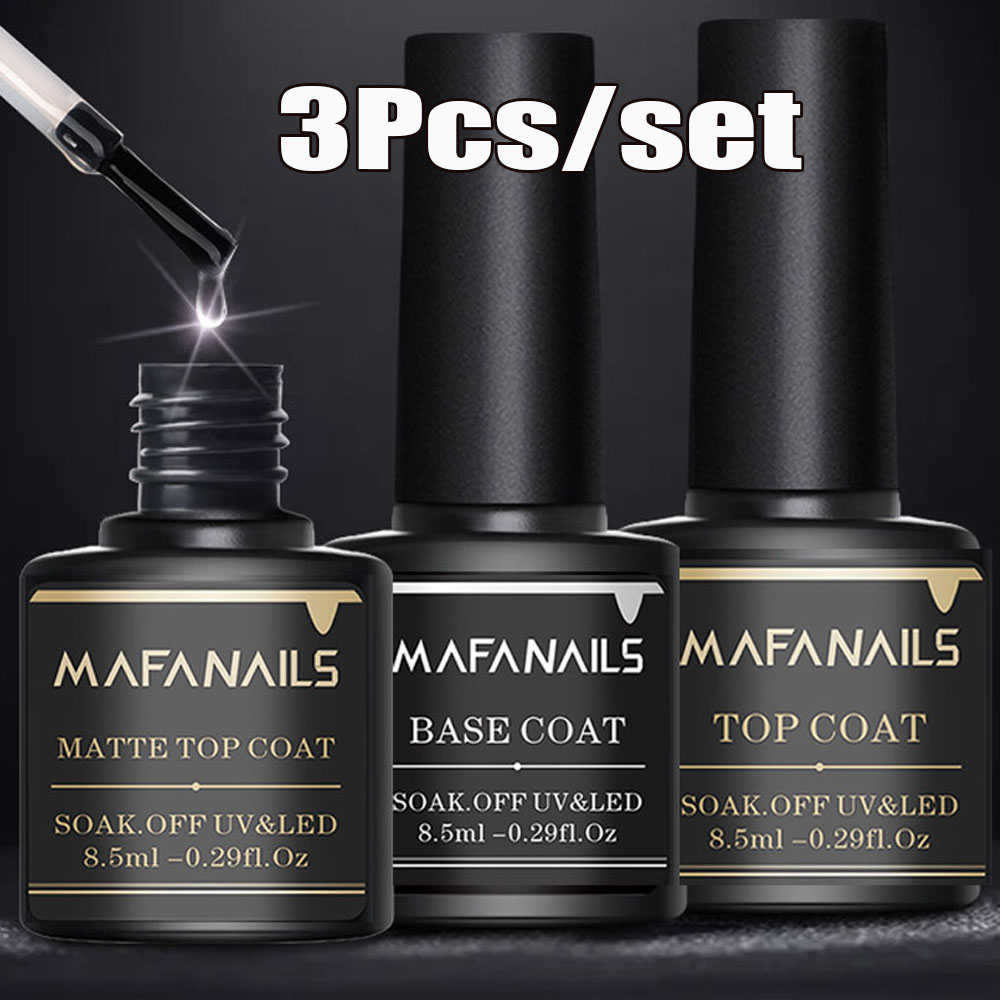 3PCS/SET Base&Top &Matte Coat  - đánh giá và giá Gel Top Coat