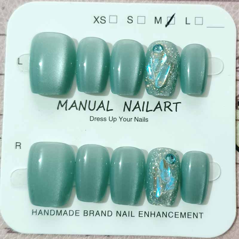 10Pcs Women High-fashion Champ - đánh giá và giá Nail Art Eye Cat