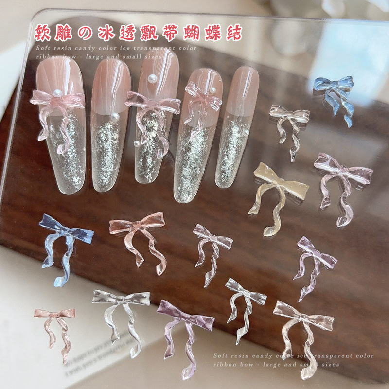 30PCS Fairy Ice Transparent Pi - đánh giá và giá Nail Art Ice Blue
