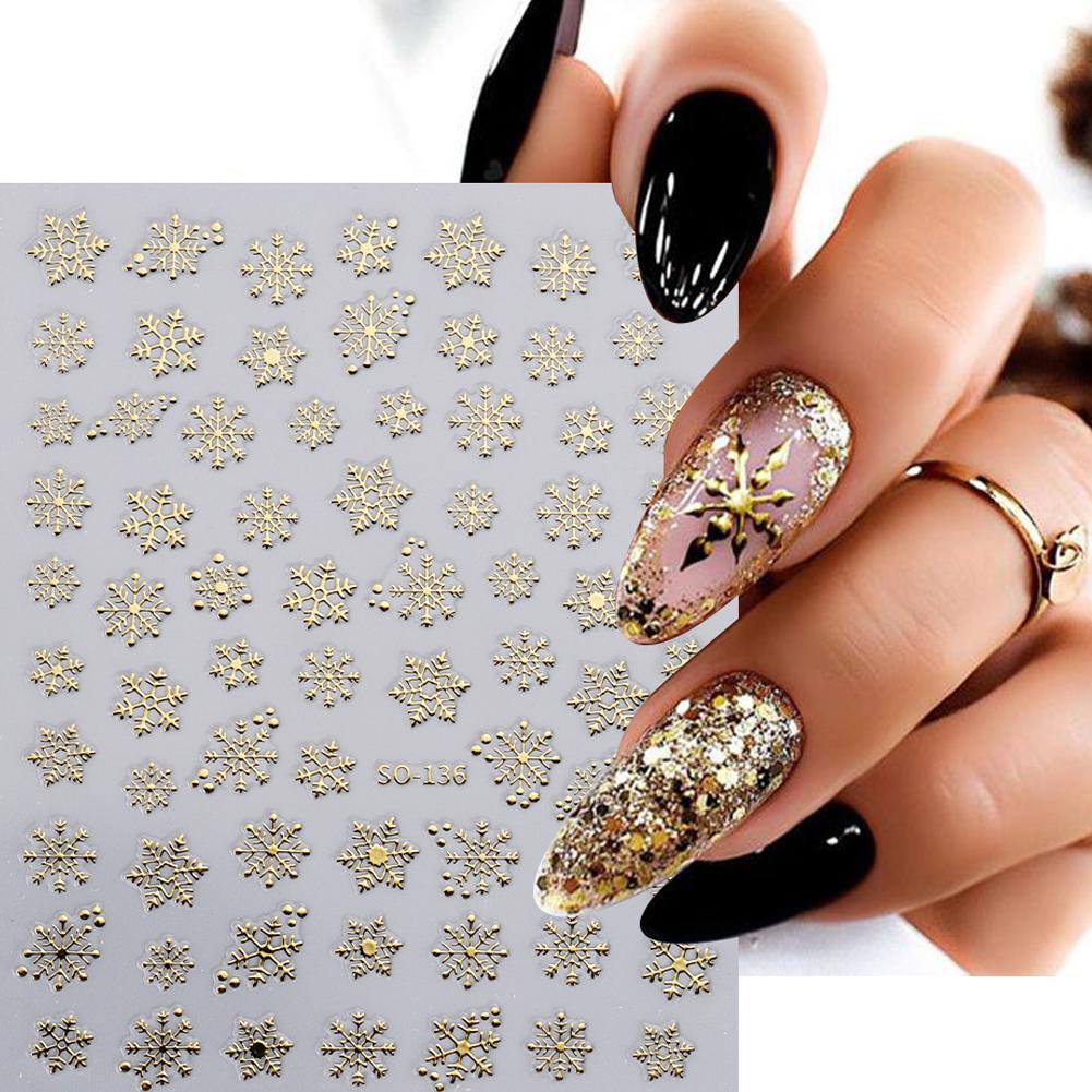 Christmas Nail Art Stickers Na - đánh giá và giá Nail Art Xmas Tree