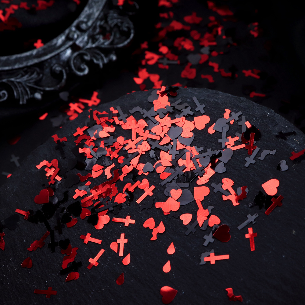Halloween Nail Sequins 5g –Bat - đánh giá và giá Nail Art Vampire