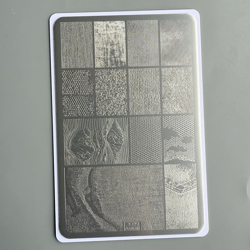 XMQ NAIL ART STAMPING PLATES L - đánh giá và giá Nail Art Denim