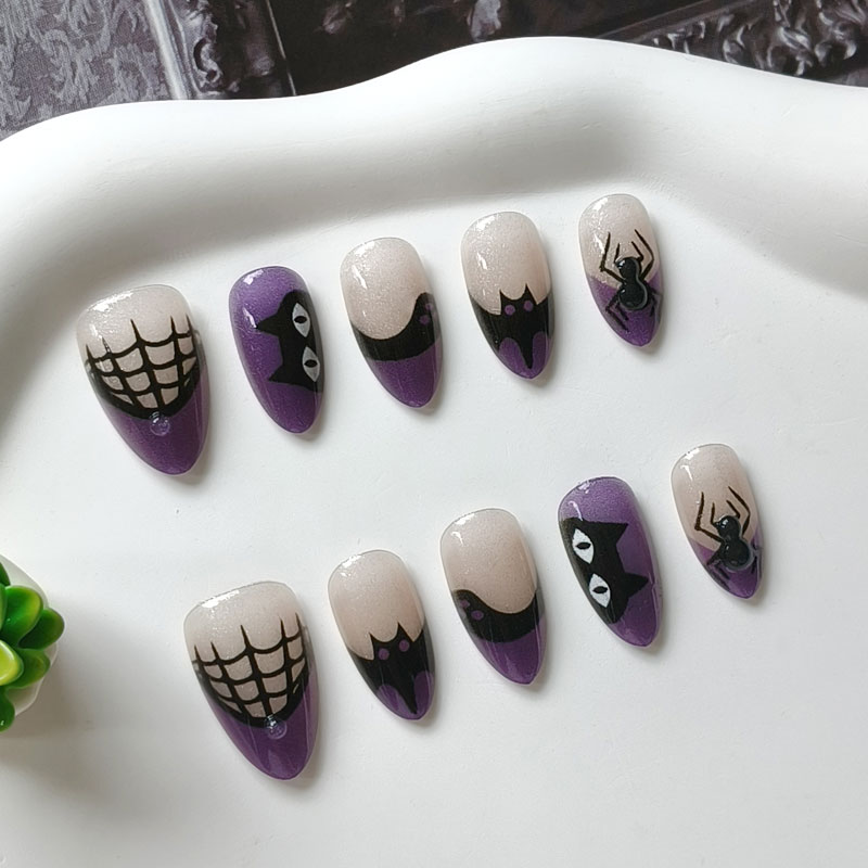 10Pcs/set Nude Pink Gradient S - đánh giá và giá Nail Art Eye Cat