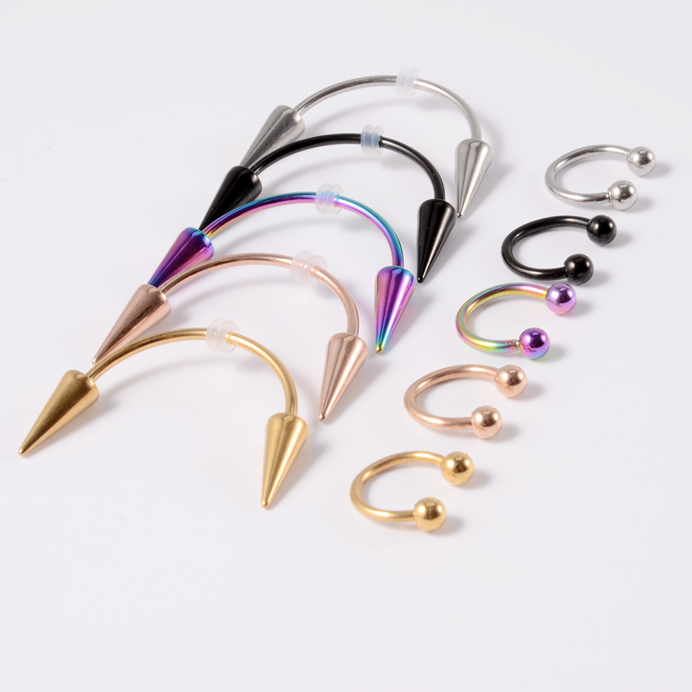 1PC Punk Style Stainless Steel - đánh giá và giá Nail Art Vampire