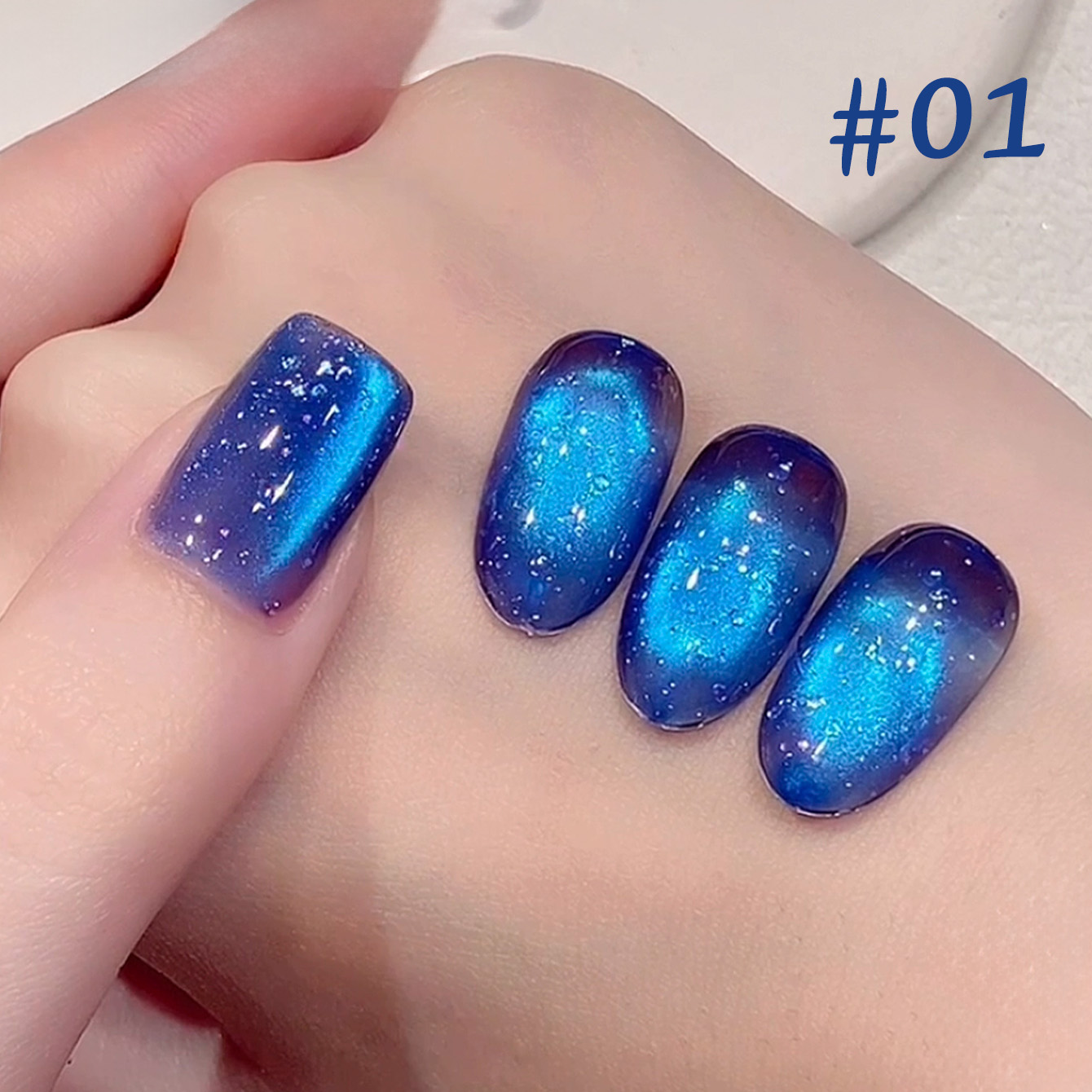 1pcs PSK 2026 Summer New Ocean - đánh giá và giá Nail Art Ice Blue