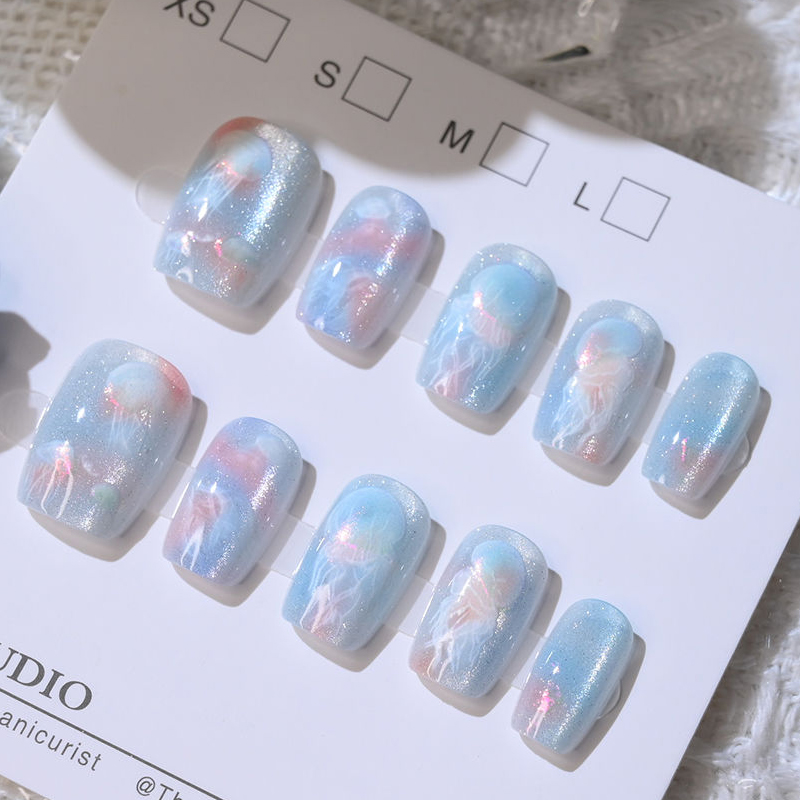 10 Pcs Women Girls Dreamy Fish - đánh giá và giá Nail Art Eye Cat
