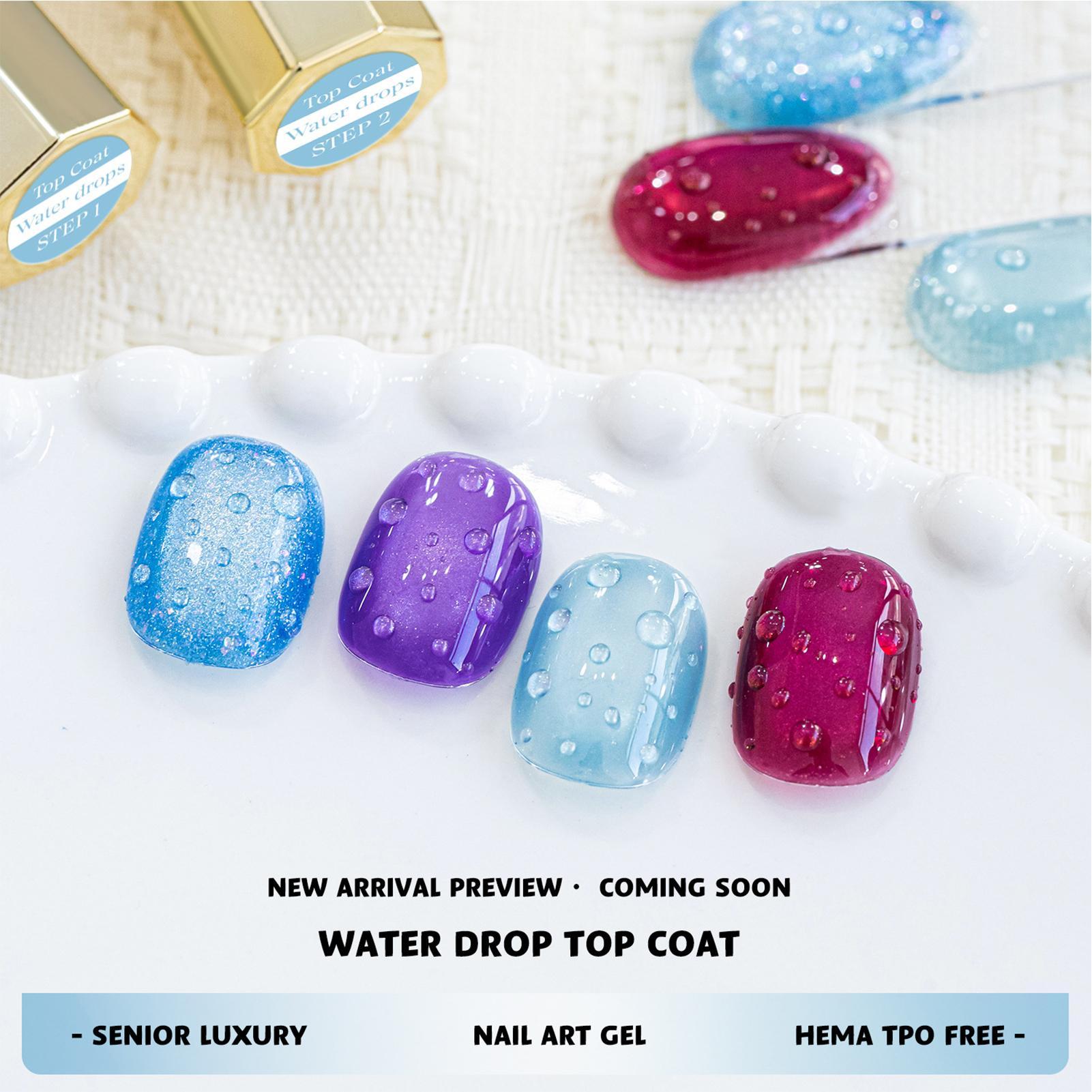 Water Drop Top Coat Gel Nail P - đánh giá và giá Gel Top Coat
