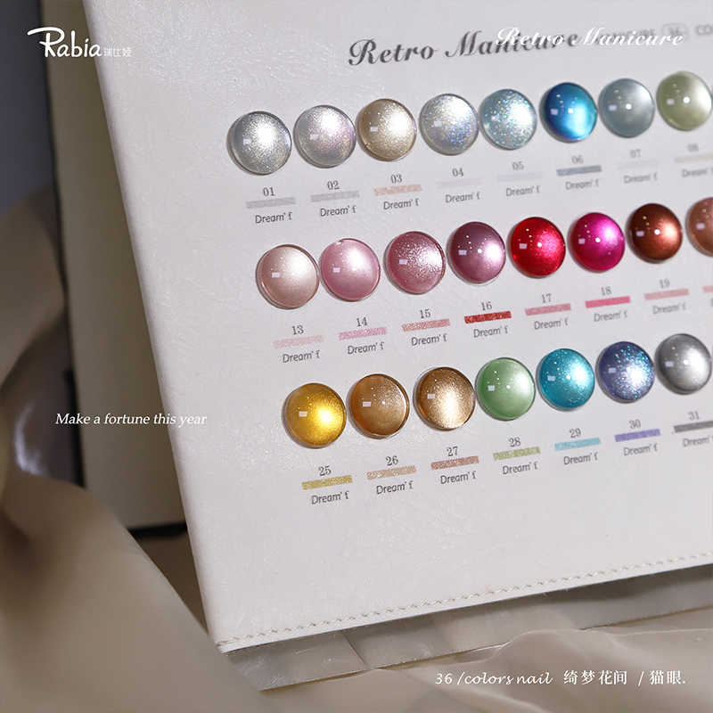 RABIA Moonlight Cat Eye 36 Col - đánh giá và giá Nail Art Eye Cat