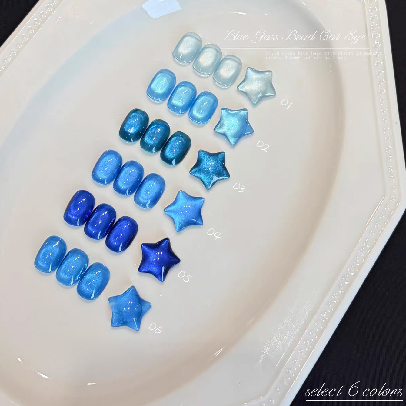 1pcs TC Summer Whitening Blue  - đánh giá và giá Nail Art Ice Blue