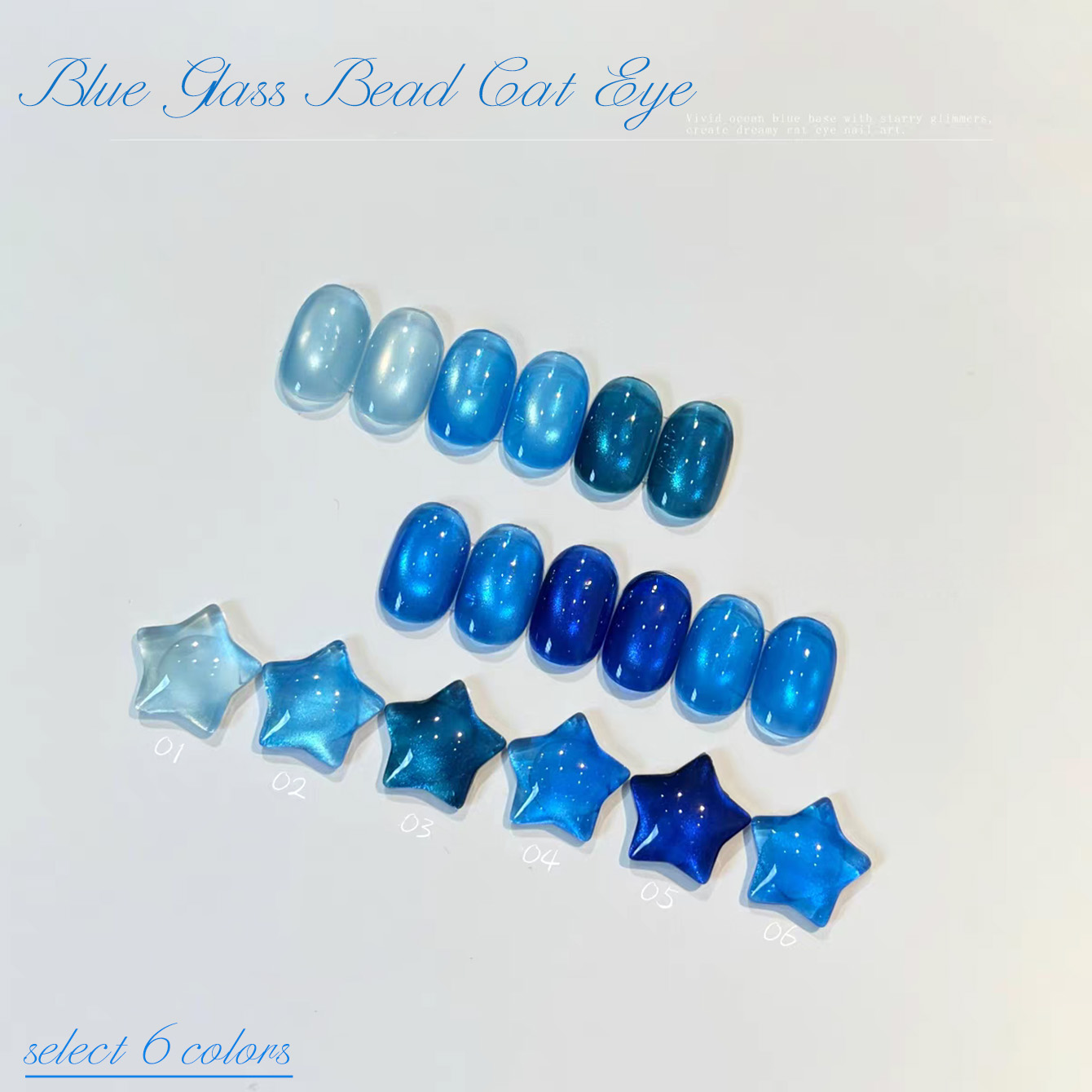 1pcs TC Summer Whitening Blue  - đánh giá và giá Nail Art Ice Blue