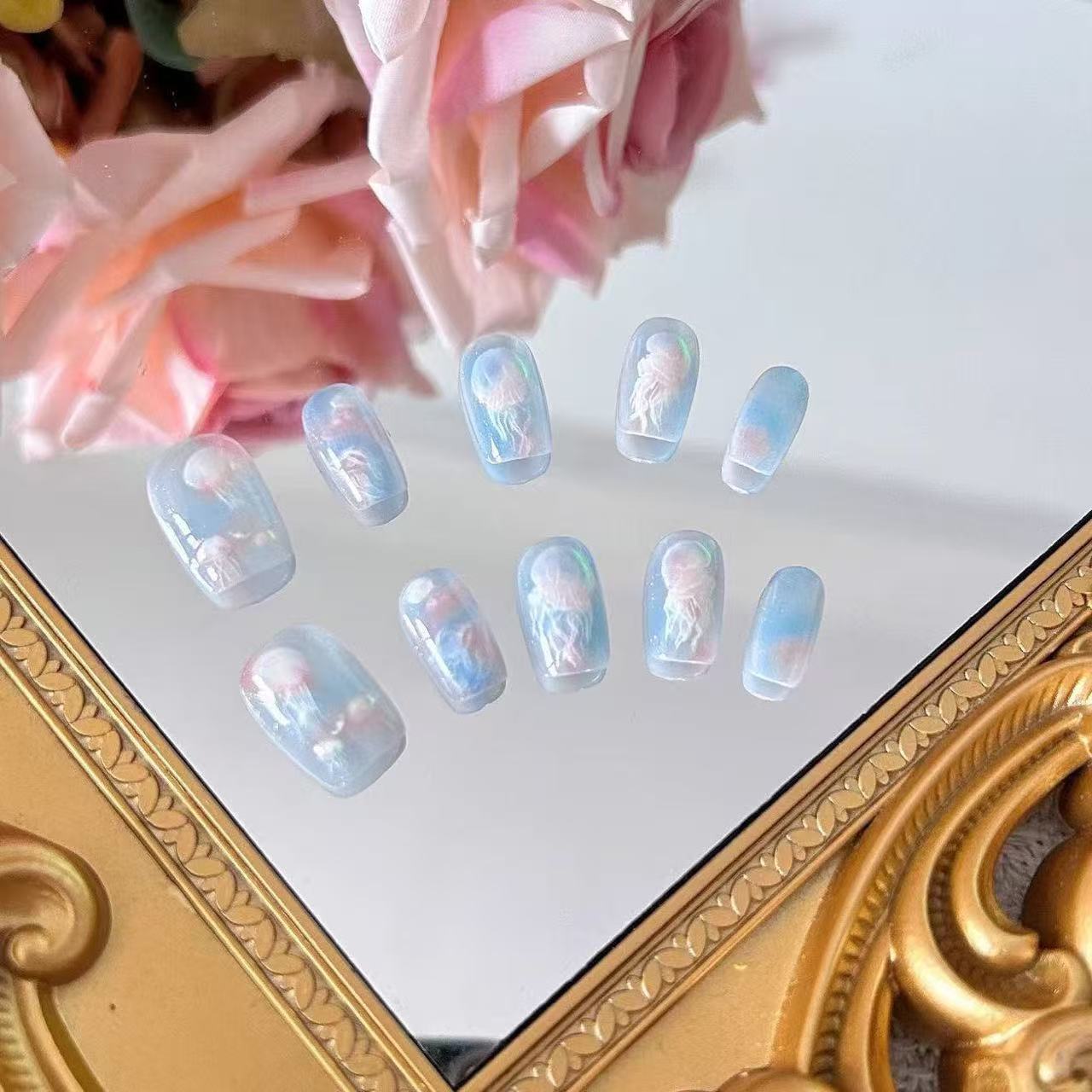 10 Pcs Women Colour Dreamy Jel - đánh giá và giá Nail Art Eye Cat