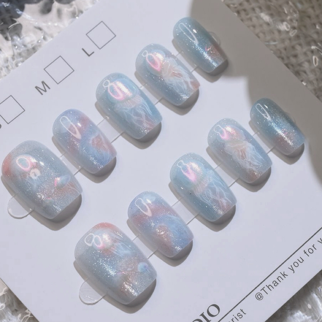 10 Pcs Women Colour Dreamy Jel - đánh giá và giá Nail Art Eye Cat