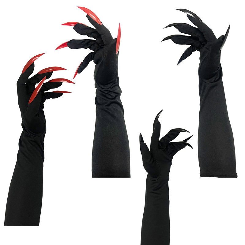 Halloween 40cm Scary Claw Glov - đánh giá và giá Nail Art Vampire