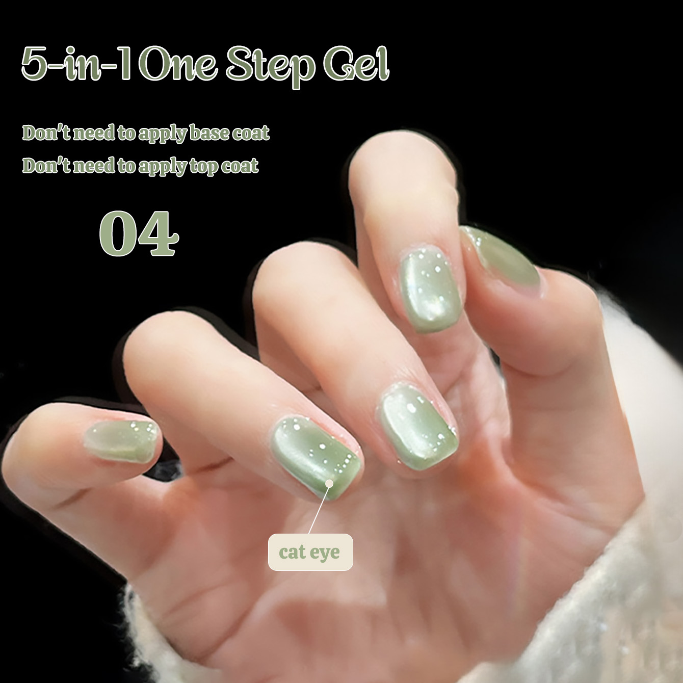 1pcs TC New 5-in-1 One-Step Ge - đánh giá và giá Nail Art Ice Blue