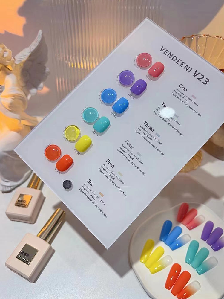 VENDEENI 18 Colors 12 Color Gl - đánh giá và giá Nail Art Eye Cat